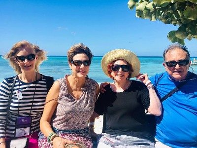 Four People on the Beach