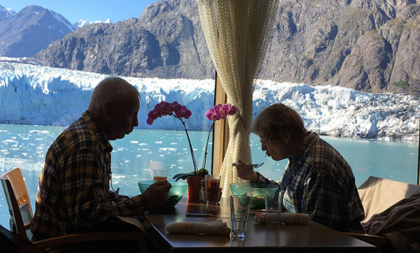 Couple Eating