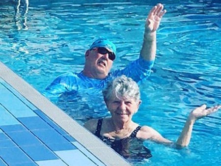 Couple in Pool