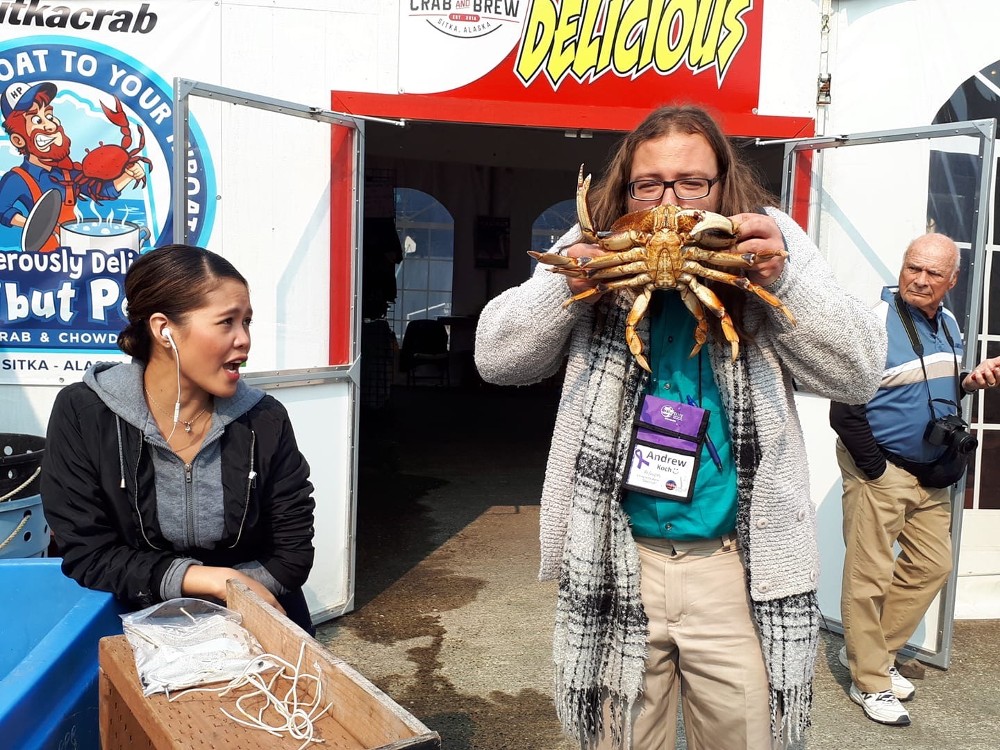 Lady with Crab